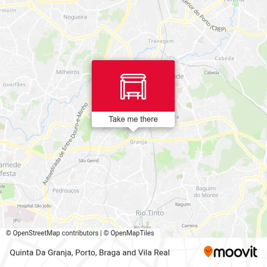 Quinta Da Granja map