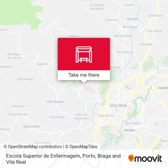 Escola Superior de Enfermagem mapa