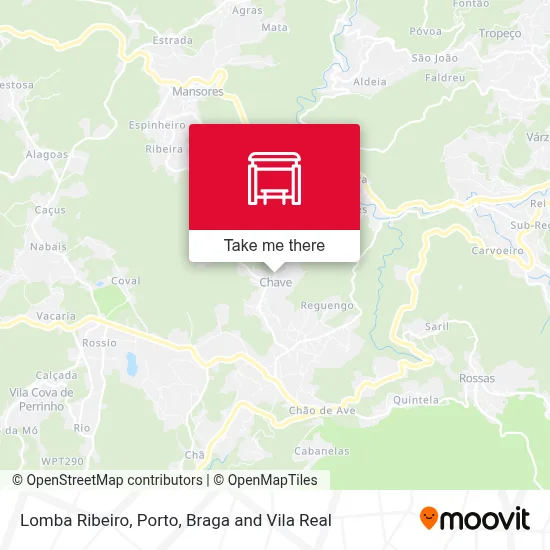 Lomba Ribeiro map