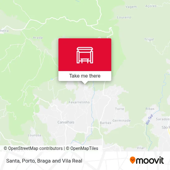 Santa map