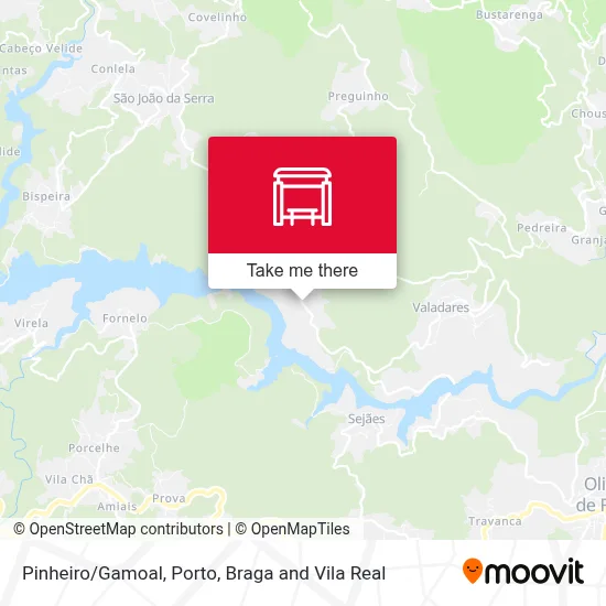 Pinheiro/Gamoal map