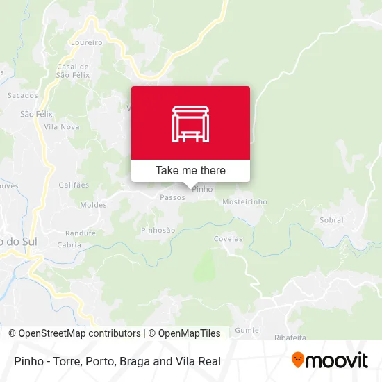 Pinho - Torre map