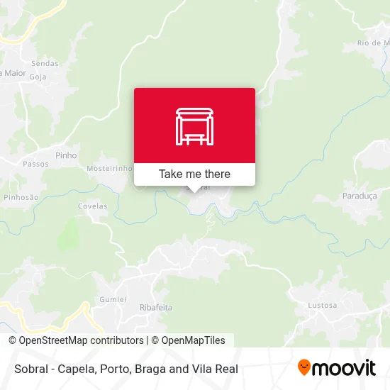 Sobral - Capela map