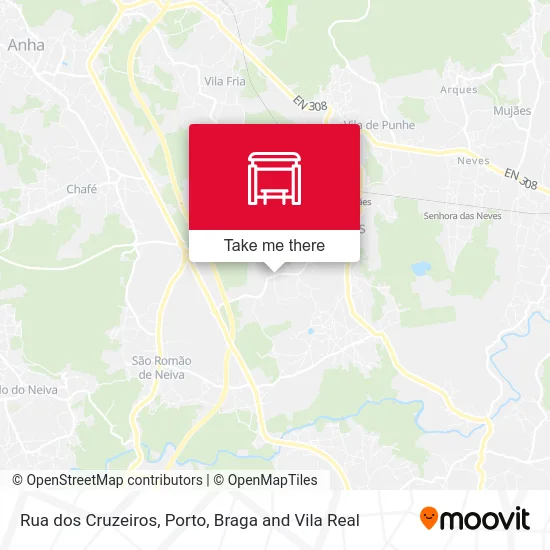 Rua dos Cruzeiros map