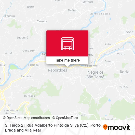 S. Tiago 2 | Rua Adalberto Pinto da Silva (Cz.) map