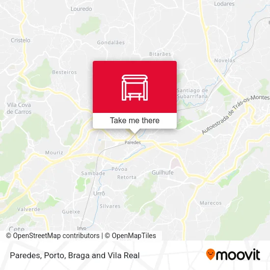 Paredes map