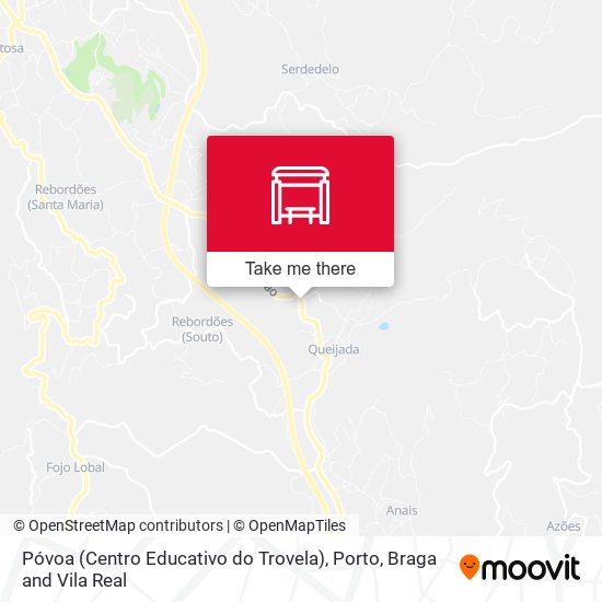 Póvoa (Centro Educativo do Trovela) map