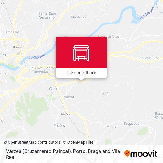 Várzea (Cruzamento Painçal) map