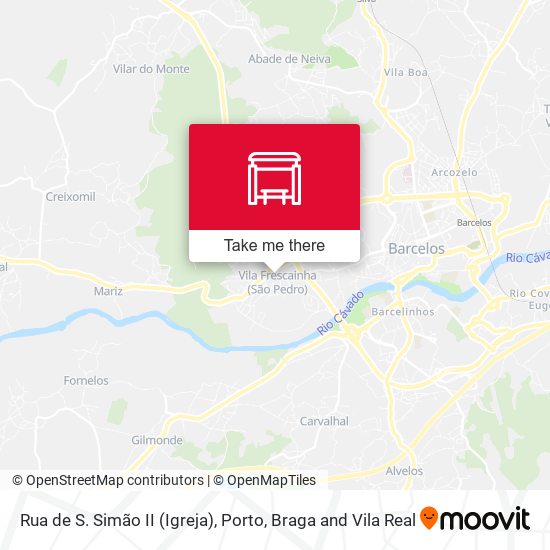 Rua de S. Simão II (Igreja) map
