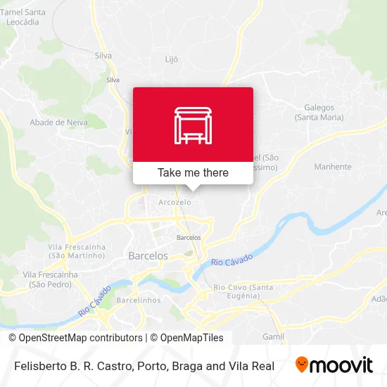 Felisberto B. R. Castro map