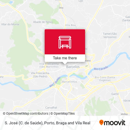 S. José (C. de Saúde) map