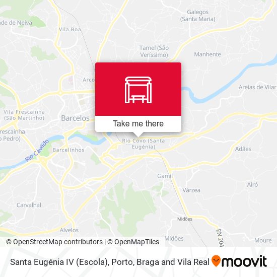 Santa Eugénia IV (Escola) map