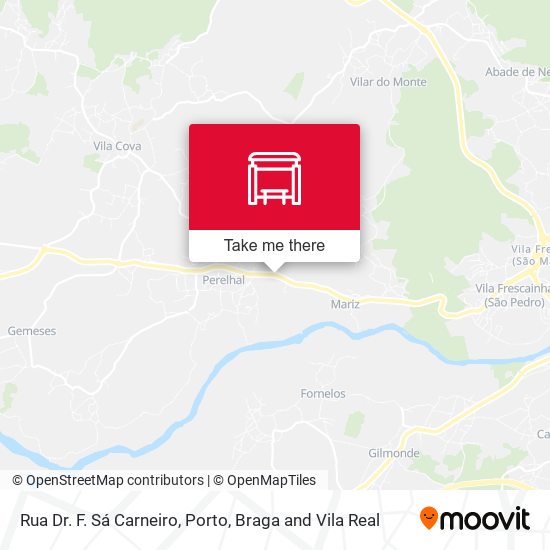 Rua Dr. F. Sá Carneiro mapa