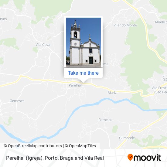 Perelhal (Igreja) map