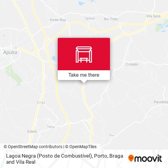 Lagoa Negra (Posto de Combustível) map