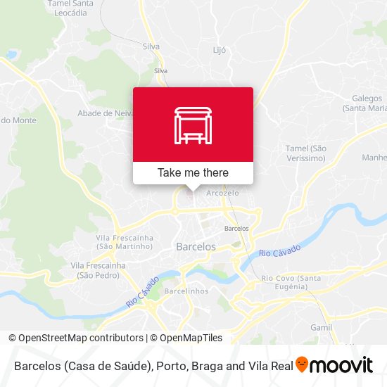 Barcelos (Casa de Saúde) map