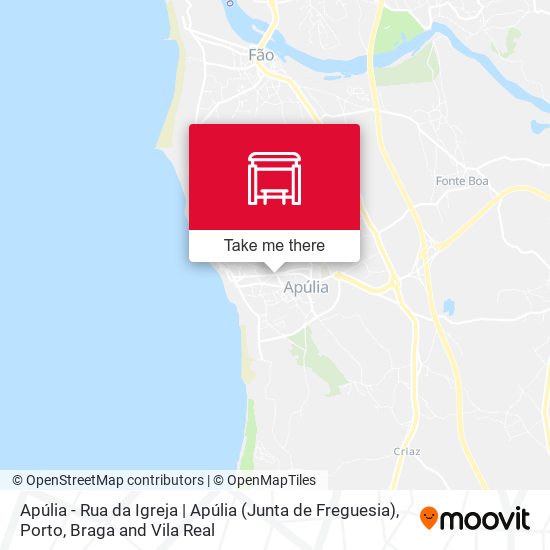 Apúlia - Rua da Igreja | Apúlia (Junta de Freguesia) map