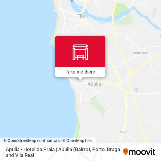 Apúlia - Hotel da Praia | Apúlia (Bairro) map