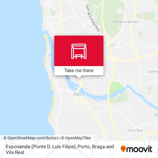 Esposende (Ponte D. Luís Filipe) mapa