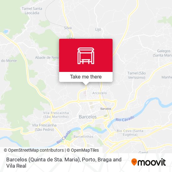 Barcelos (Quinta de Sta. Maria) map