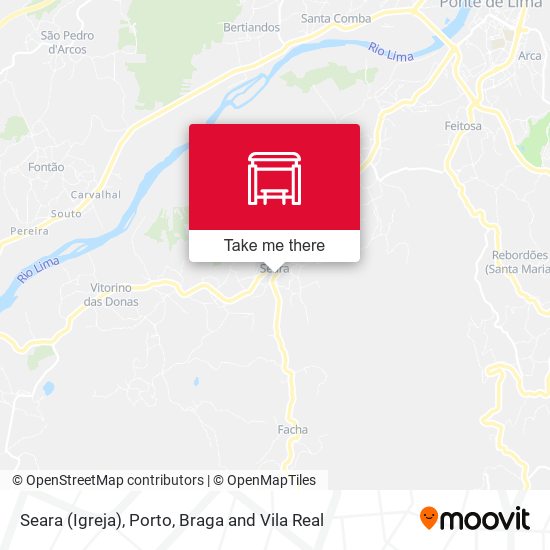 Seara (Igreja) mapa