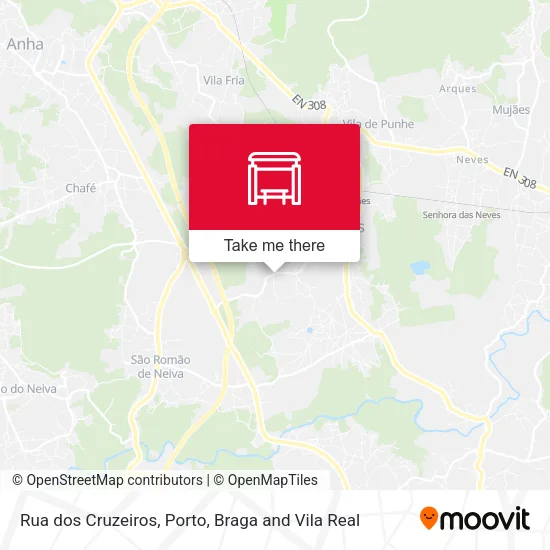 Rua dos Cruzeiros map