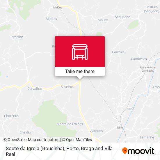 Souto da Igreja (Boucinha) map