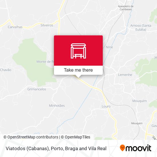 Viatodos (Cabanas) mapa