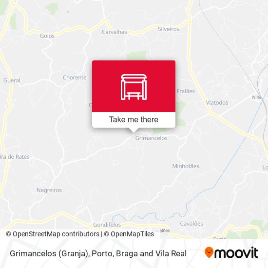 Grimancelos (Granja) mapa