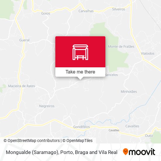 Mongualde (Saramago) mapa