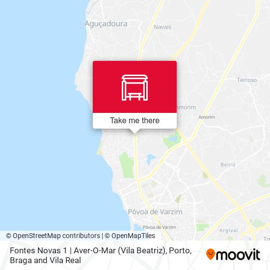 Fontes Novas 1 | Aver-O-Mar (Vila Beatriz) map
