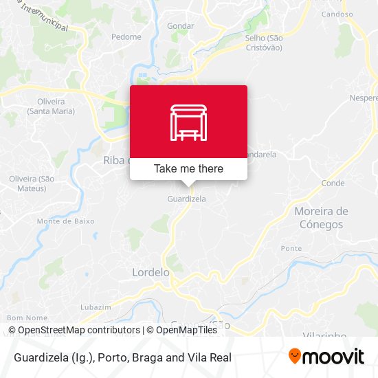 Guardizela (Ig.) mapa