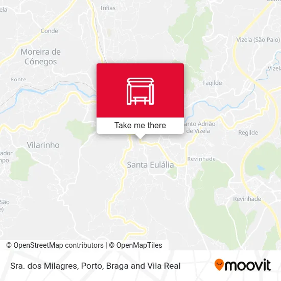 Sra. dos Milagres map