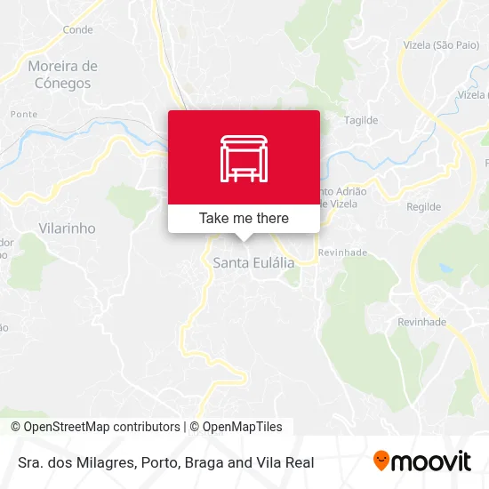 Sra. dos Milagres map