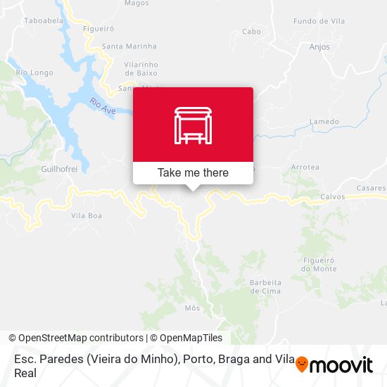 Esc. Paredes (Vieira do Minho) map