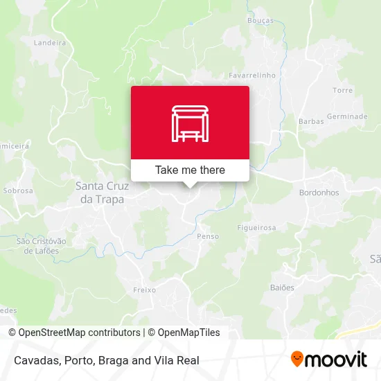 Cavadas map