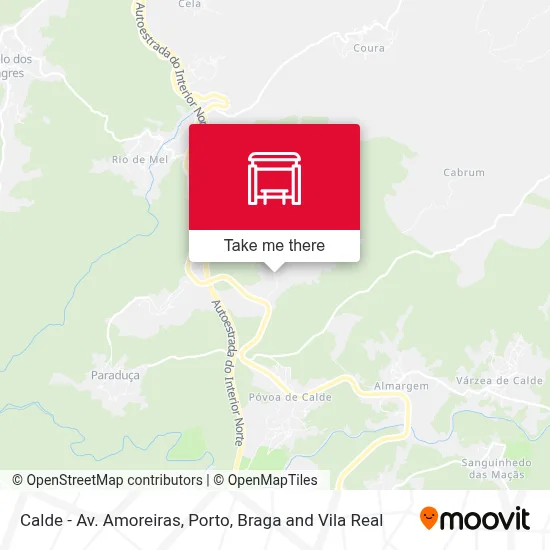 Calde - Av. Amoreiras map