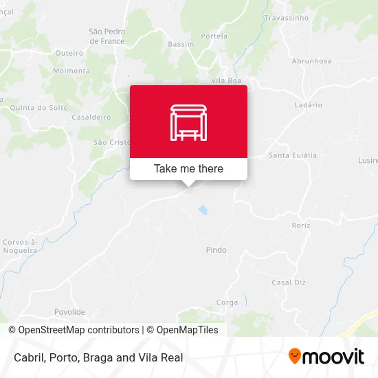 Cabril map