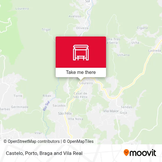 Castelo map