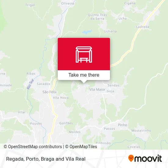 Regada map