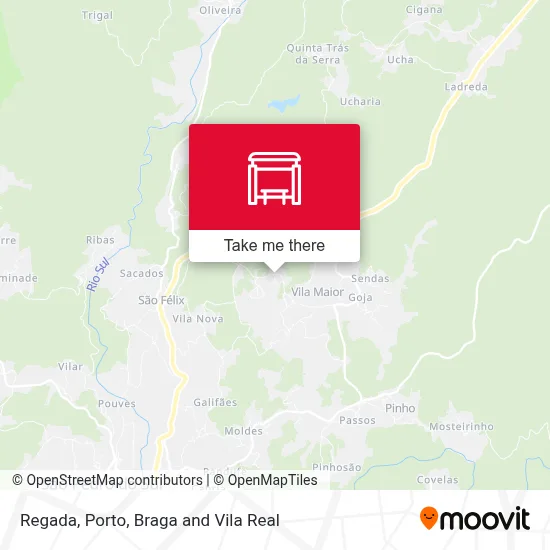 Regada map