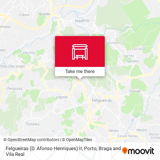 Felgueiras (D. Afonso Henriques) II mapa