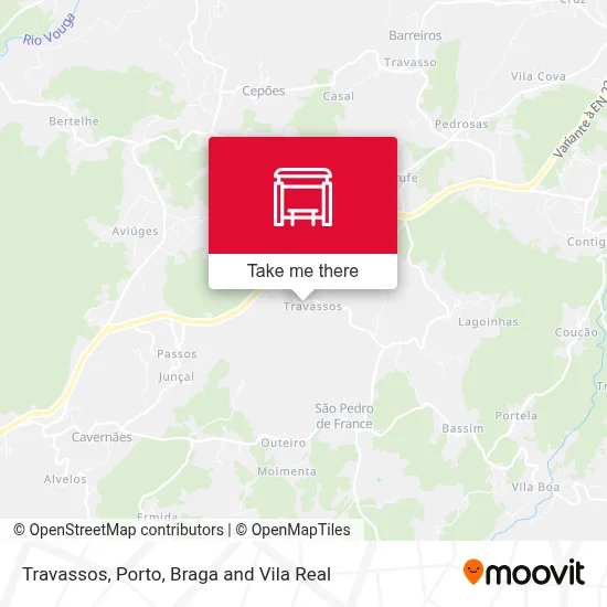 Travassos map