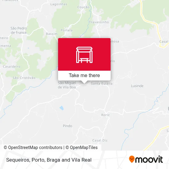 Sequeiros map