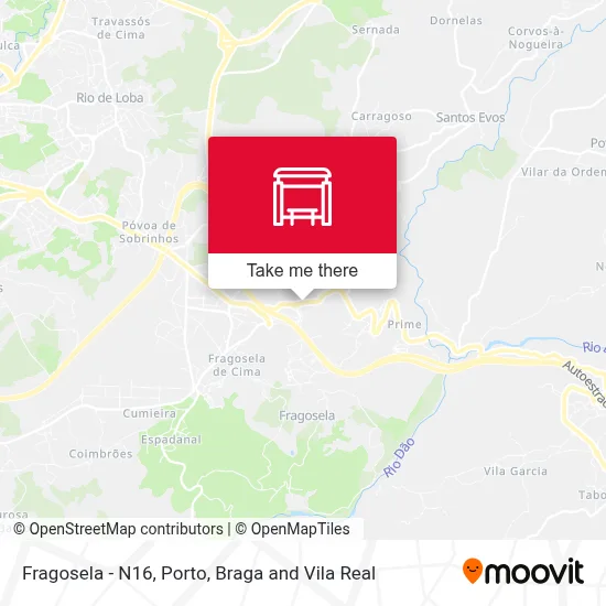 Fragosela - N16 map