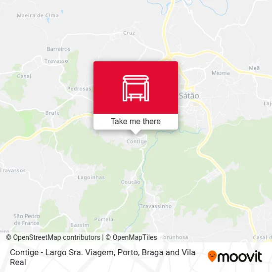 Contige - Largo Sra. Viagem map