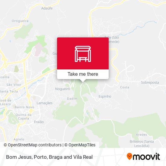 Bom Jesus map