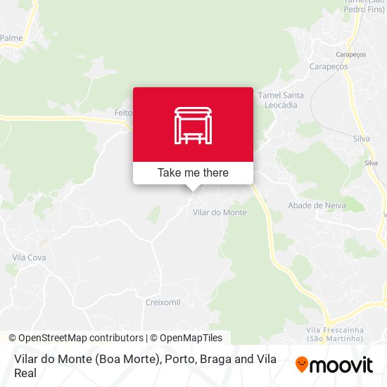 Vilar do Monte (Boa Morte) map