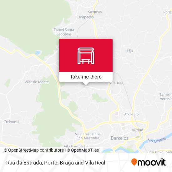 Rua da Estrada map