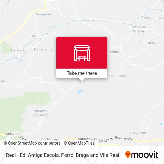 Real - Ed. Antiga Escola map